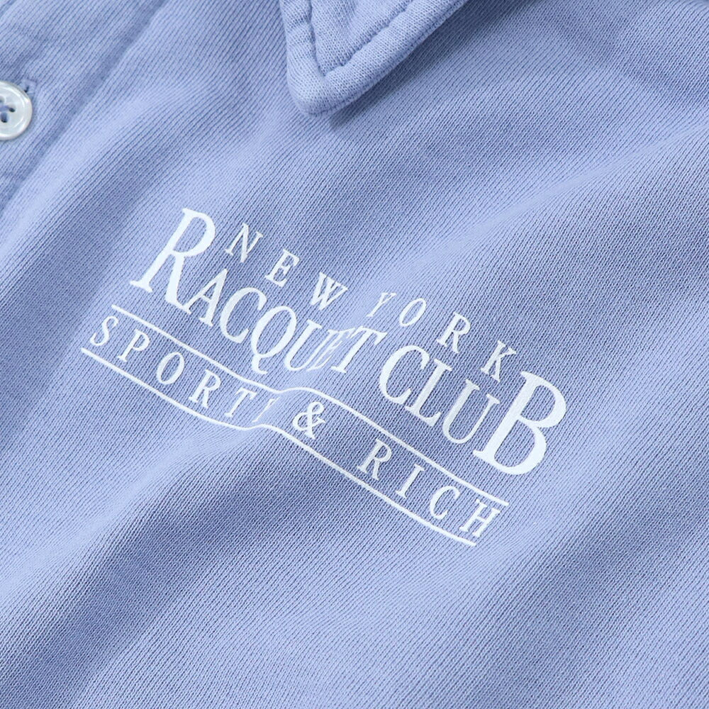 Sporty&Rich スウェット ライトパープル オーバーサイズ 裏起毛