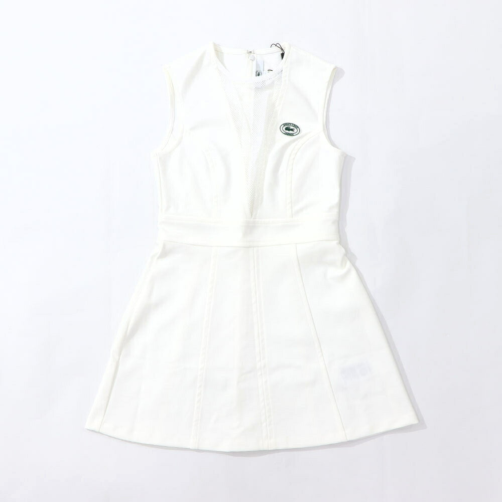 Sporty&Rich ワンピース ホワイト ノースリーブ ミニワンピース Sporty&Rich ワンピース ホワイト ノースリーブ ミニワンピース