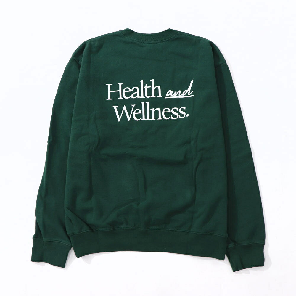 Sporty&Rich スウェット グリーン 裏起毛 オーバーサイズ