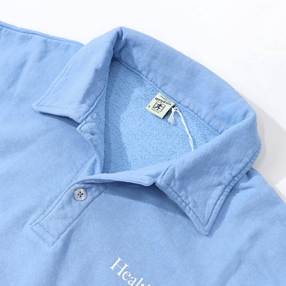 Sporty&Rich トレーナー ライトブルー 裏起毛