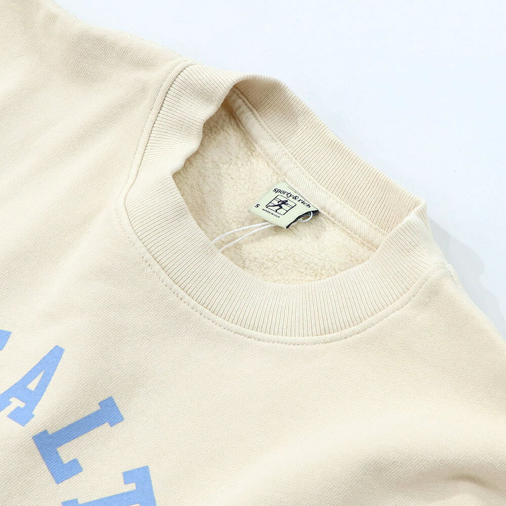 Sporty&Rich トレーナー イエロー オーバーサイズ 裏起毛