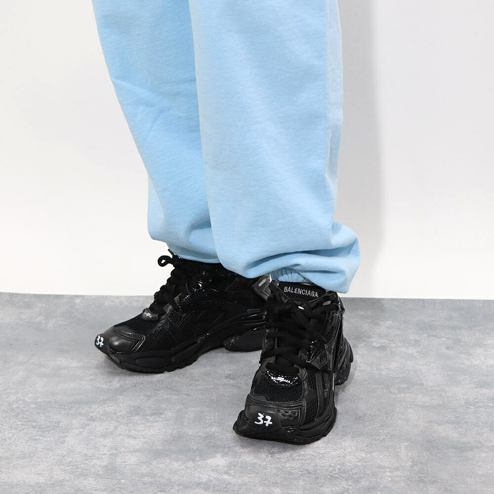 Sporty&Rich スウェットパンツ ロゴプリント 裏起毛