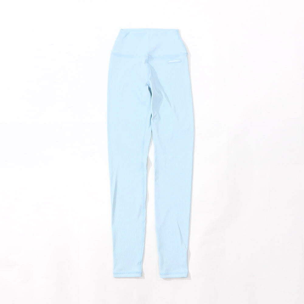 Sporty&Rich ボトムス ロングパンツ ライトブルー スパッツ