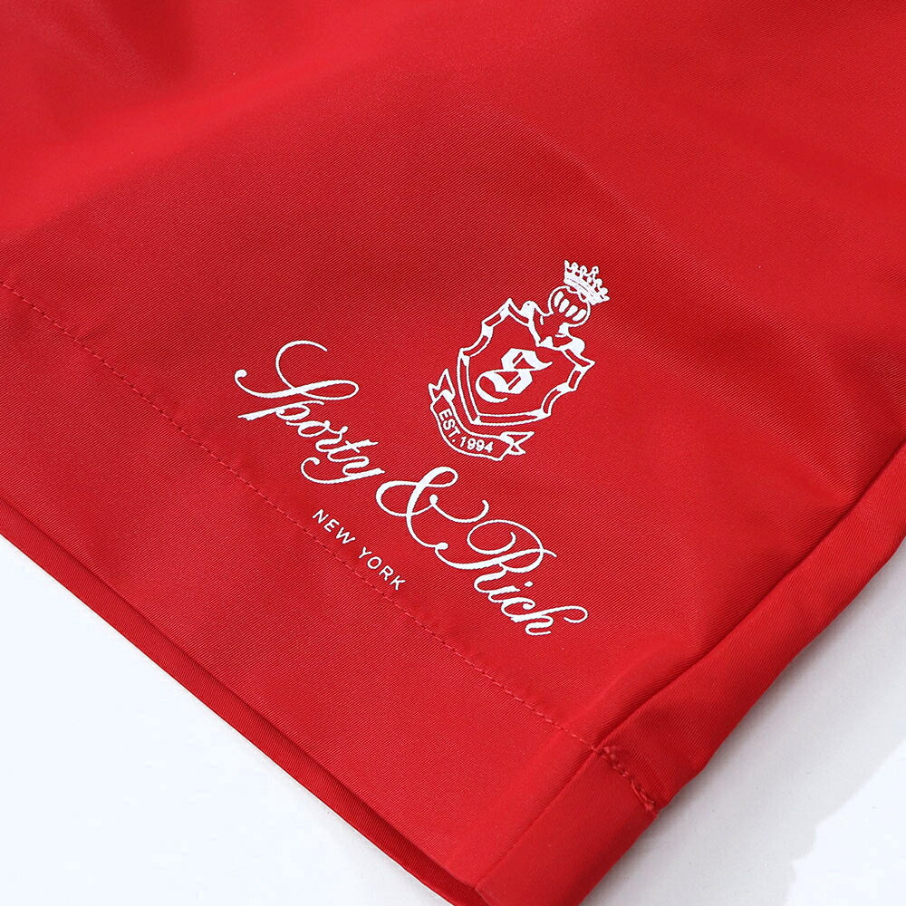 Sporty&Rich ボトムス ショートパンツ  レッド スポーツウェア