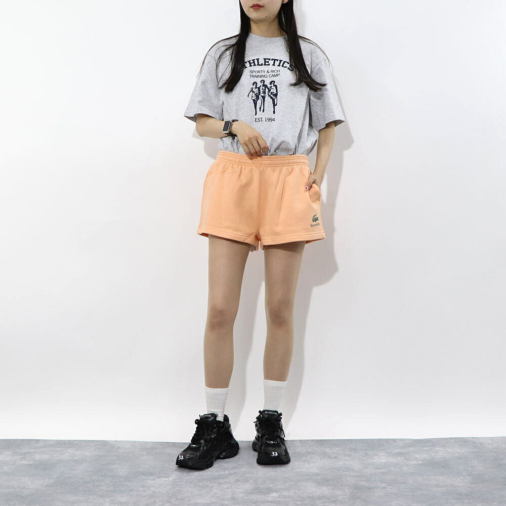 Sporty&Rich×LACOSTE コラボ ショートパンツ スウェット