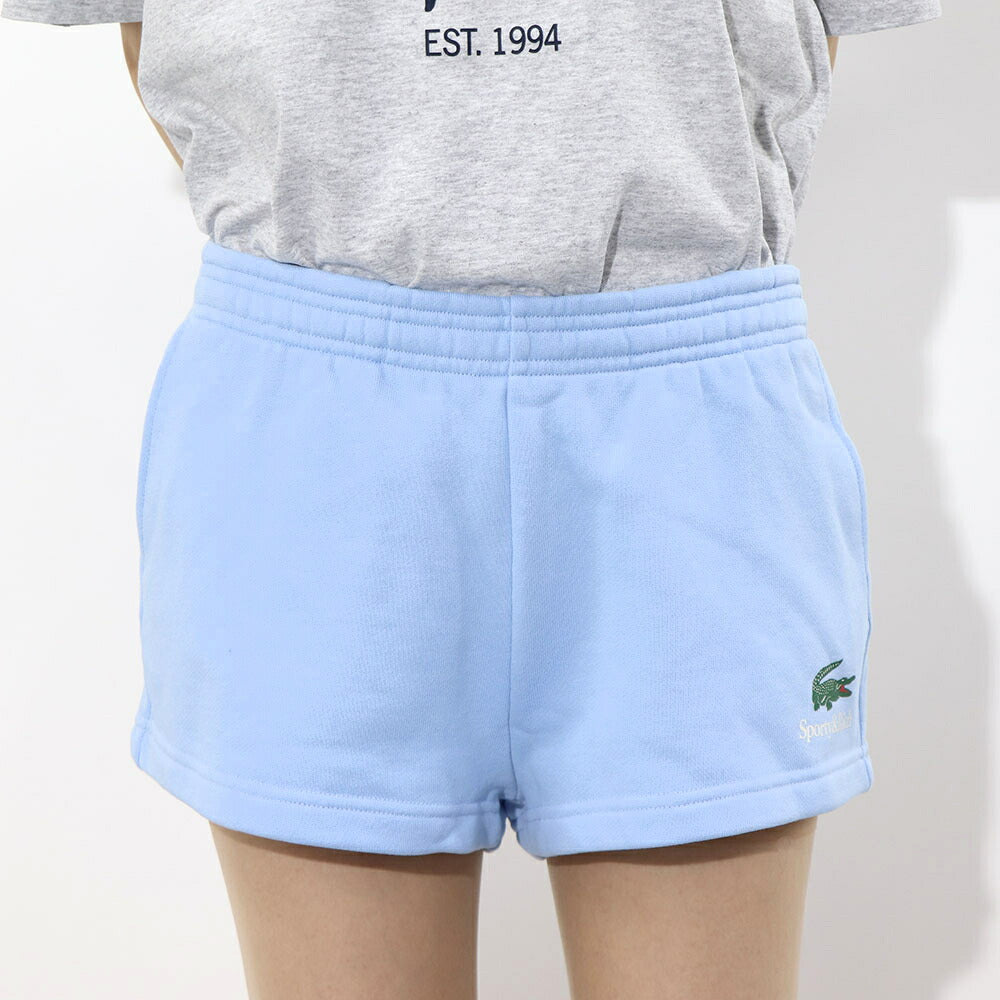 Sporty&Rich×LACOSTE コラボ ショートパンツ スウェット