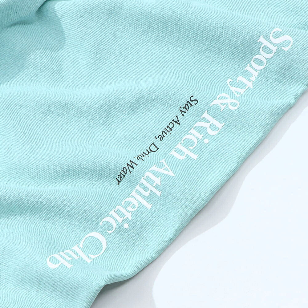 Sporty&Rich ロングパンツ ブルー スウェットパンツ