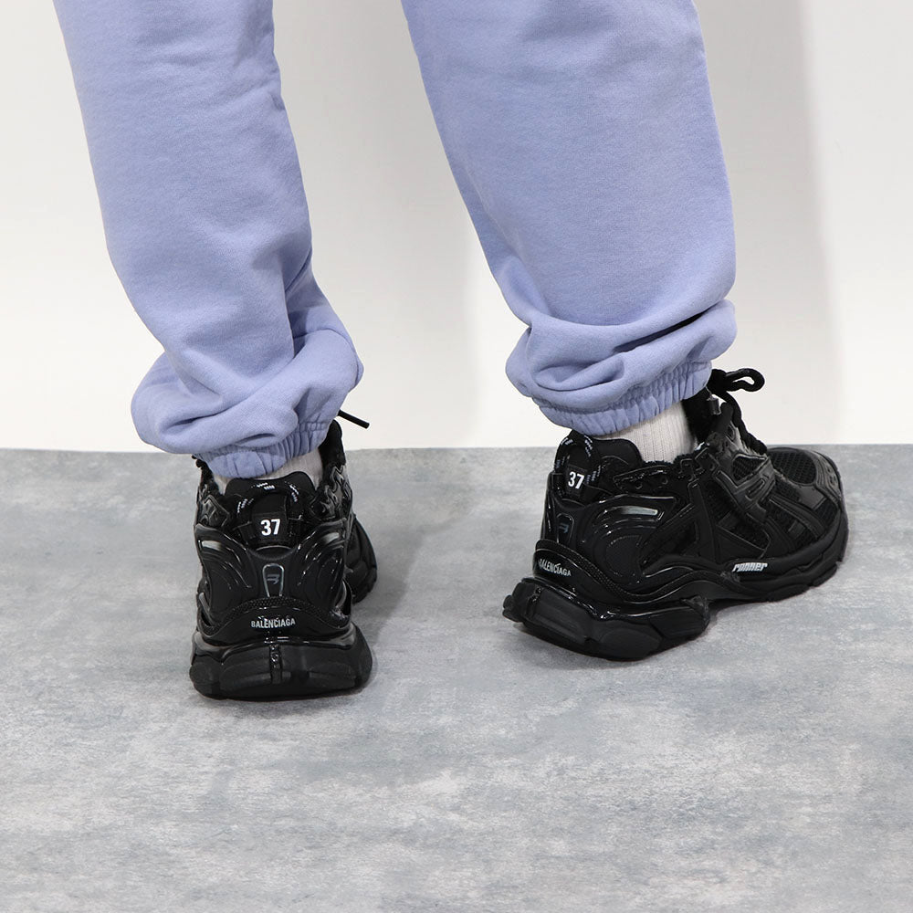 Sporty&Rich スウェットパンツ 裏起毛 ロゴプリント