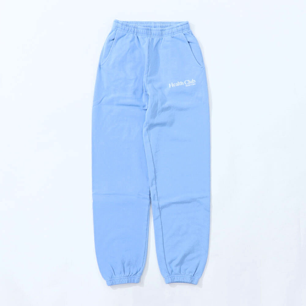 Sporty&Rich ロングパンツ ライトブルー スウェットパンツ