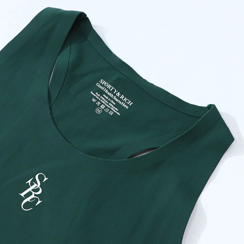 Sporty&Rich ワンピース グリーン テニスウェア スポーツウェア