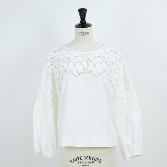 シーバイクロエCHS22AHT18027 ブラウス ホワイト