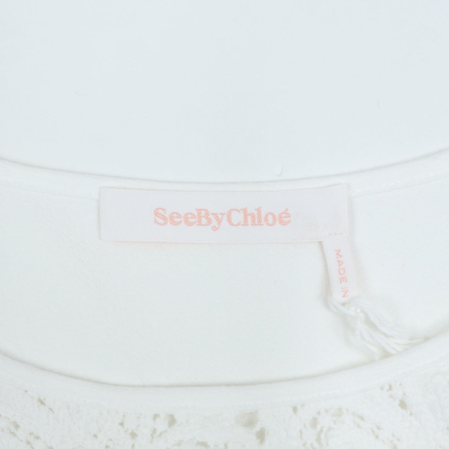 シーバイクロエCHS22AHT18027 ブラウス ホワイト