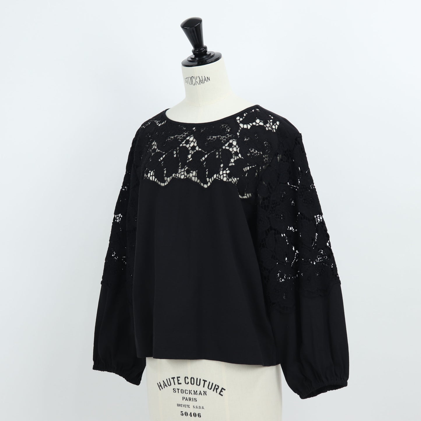 シーバイクロエ CHS22AHT18027 ブラウス ブラック