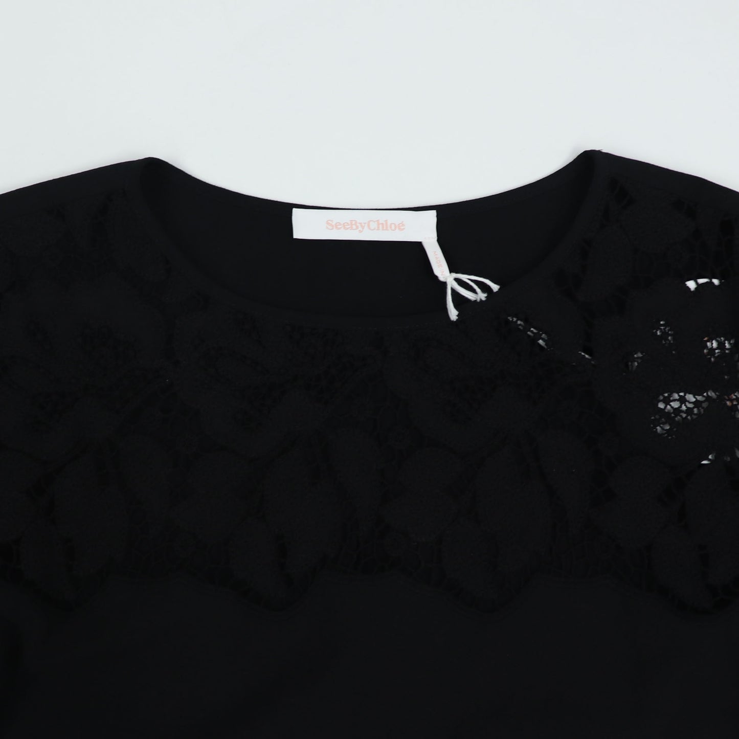 シーバイクロエ CHS22AHT18027 ブラウス ブラック