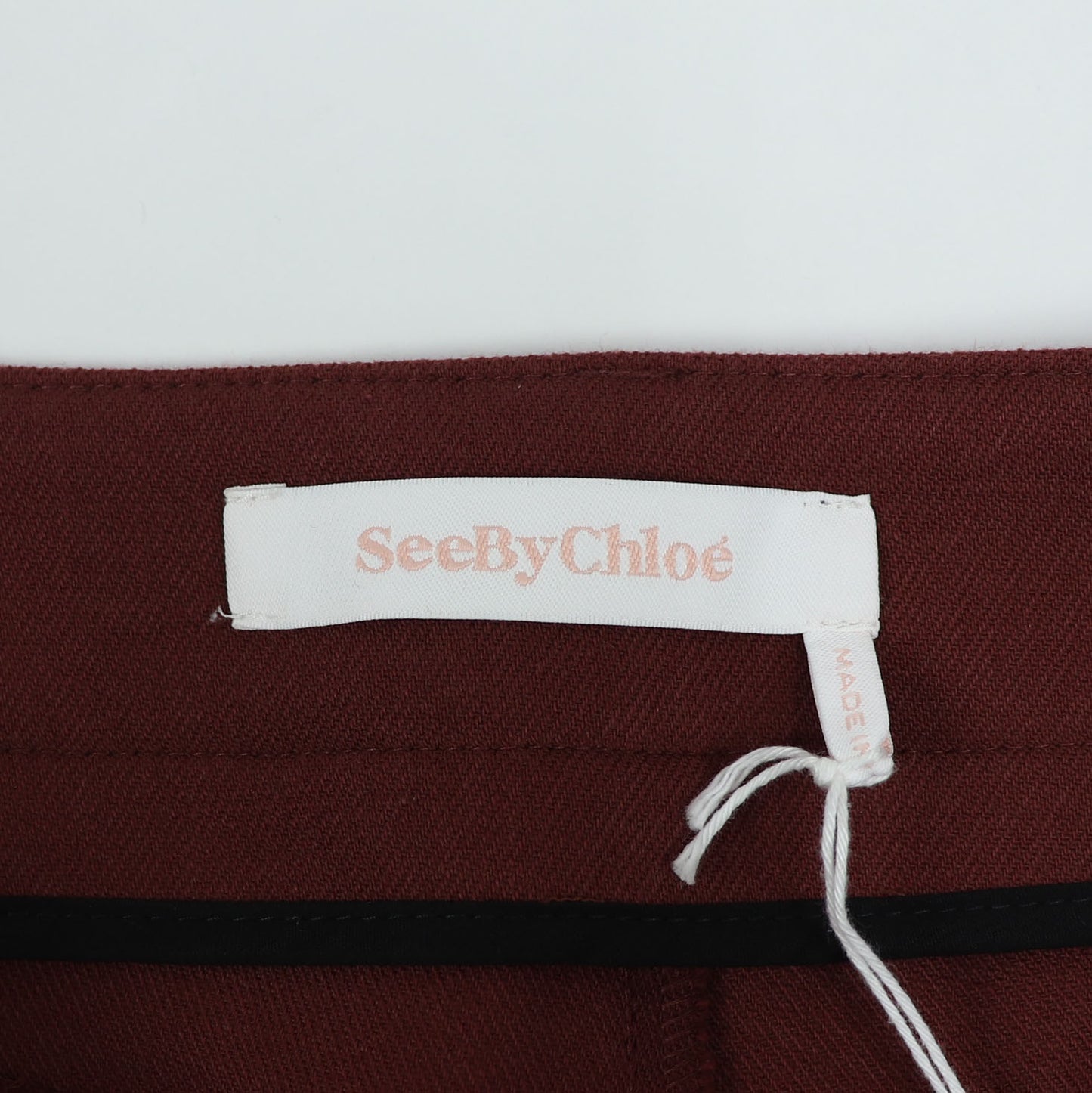 シーバイクロエ CHS22APA11032 27Q パンツ ブラウン