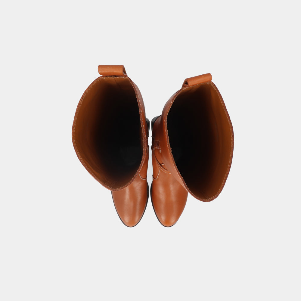 シーバイクロエ ロングブーツ TAN レディース