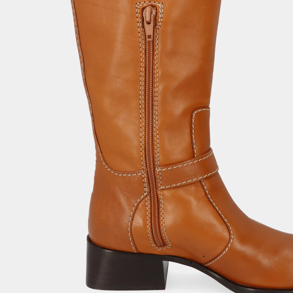 シーバイクロエ ロングブーツ TAN レディース