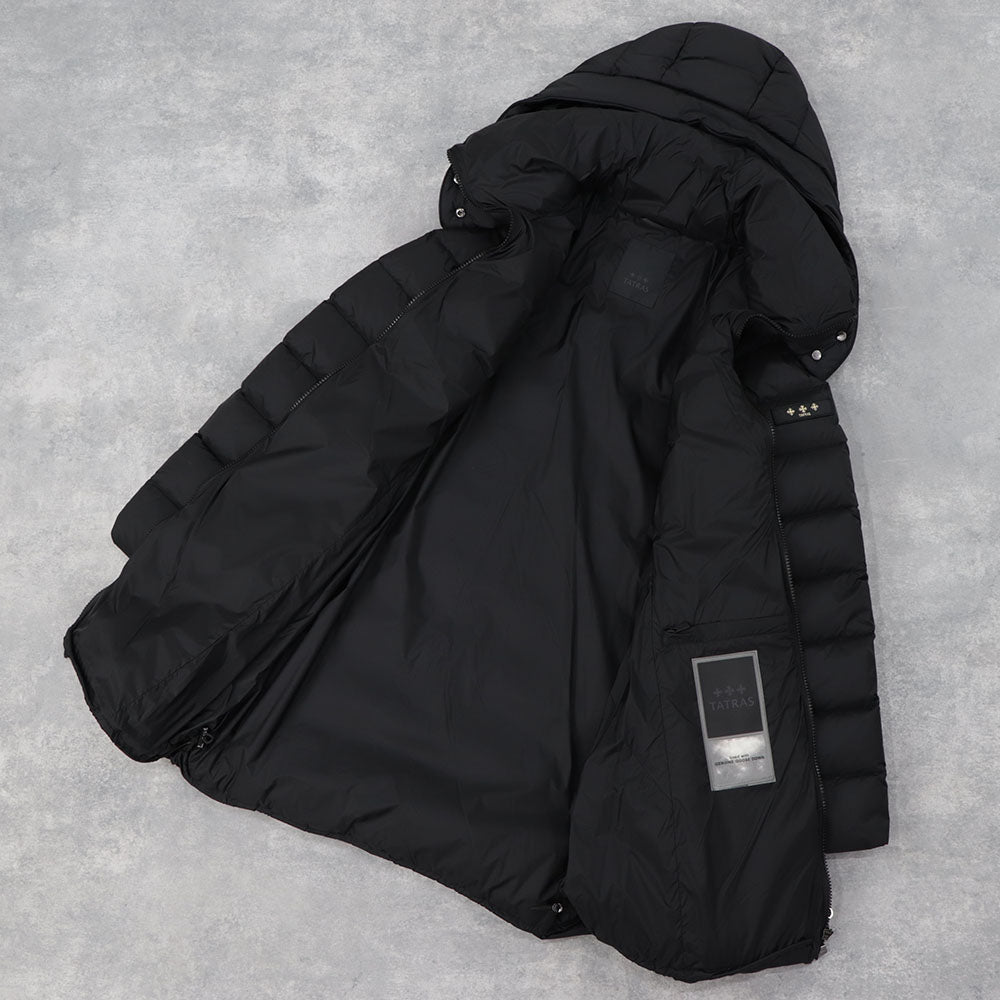 TATRAS ダウンコート POLITEAMA ポリテアマ ブラック