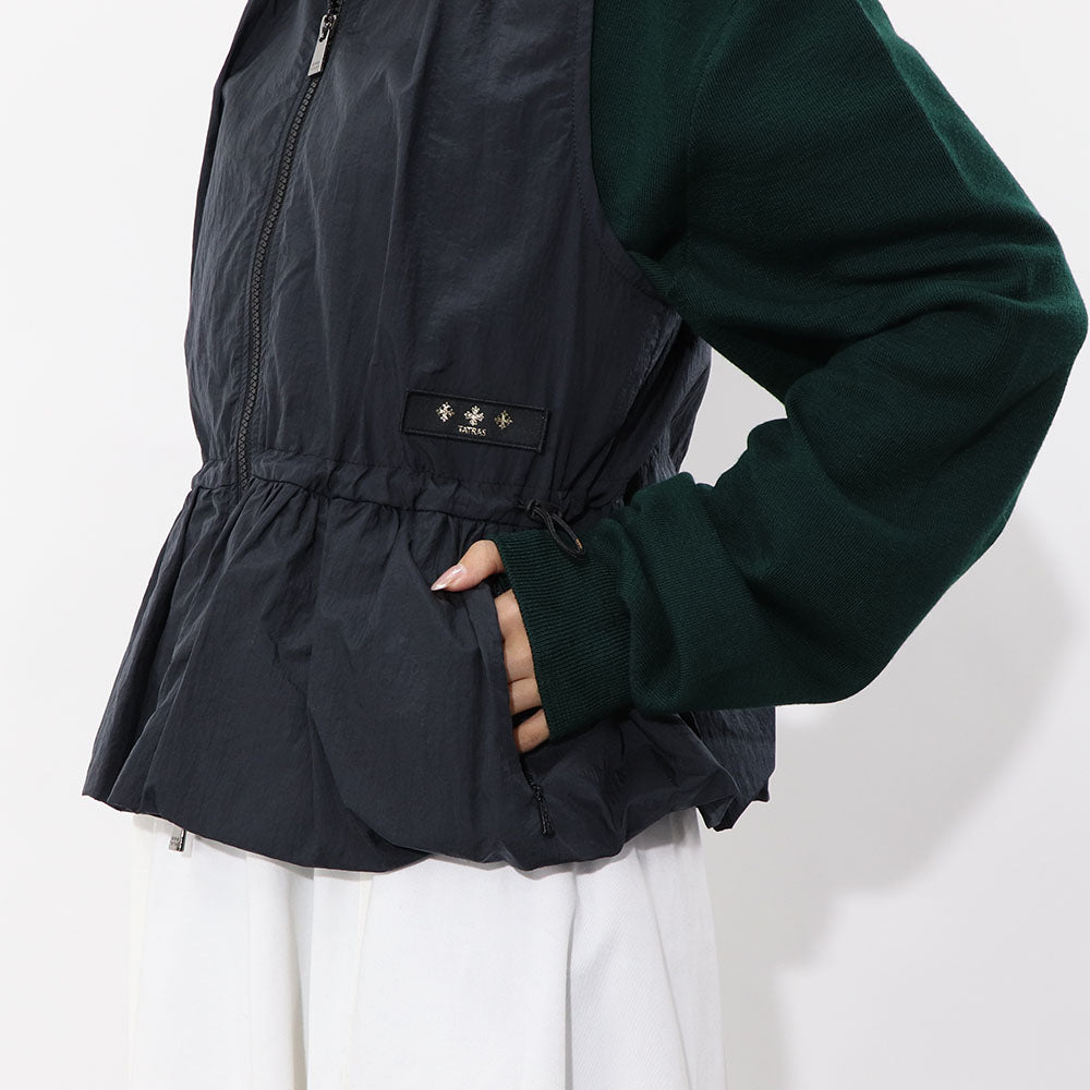 TATRAS ベスト ナイロン NITRA ニトラ ブラック