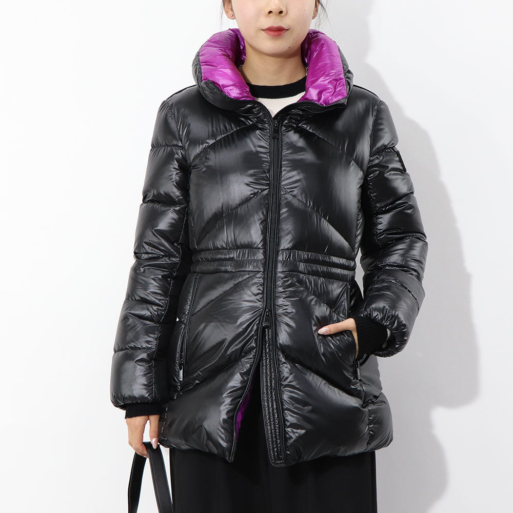 TATRAS ダウンコート LIBETTE リベッテ ブラック×パープル