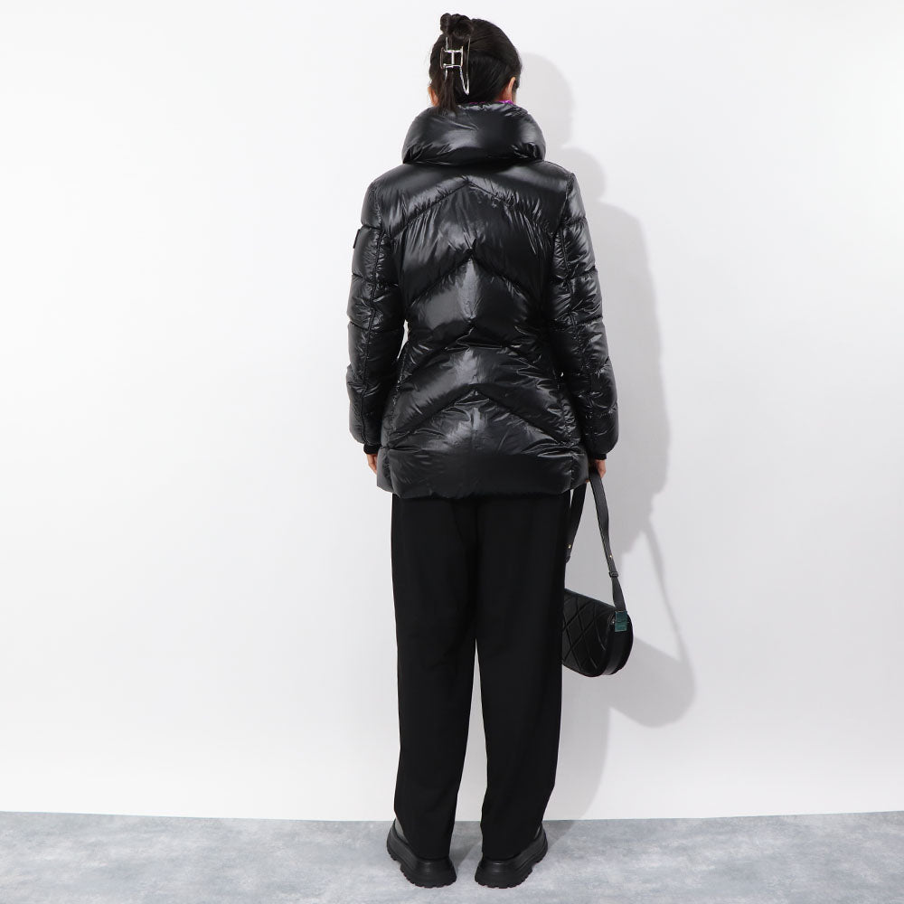 TATRAS ダウンコート LIBETTE リベッテ ブラック×パープル