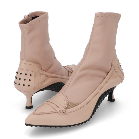 トッズ ショートブーツ XXW59B0BH50L63M030 ベージュ