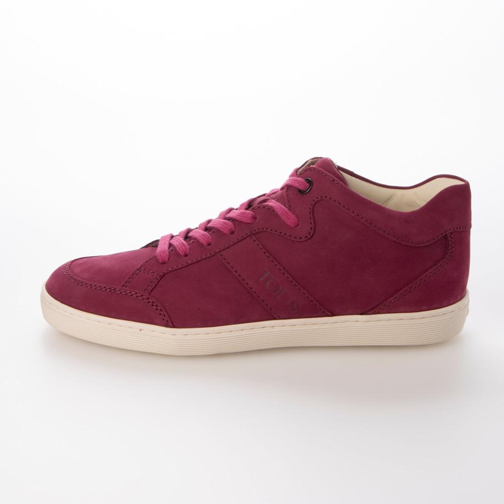 トッズ TOD'S シューズ スニーカー レディース SPORT CASSETTA JL POLACCO 06S PORPORA CH パープル スエード スウェード ロゴ シンプル 無地 XXW0JL0D88Z06SR403