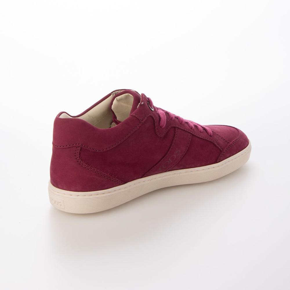 トッズ TOD'S シューズ スニーカー レディース SPORT CASSETTA JL POLACCO 06S PORPORA CH パープル スエード スウェード ロゴ シンプル 無地 XXW0JL0D88Z06SR403