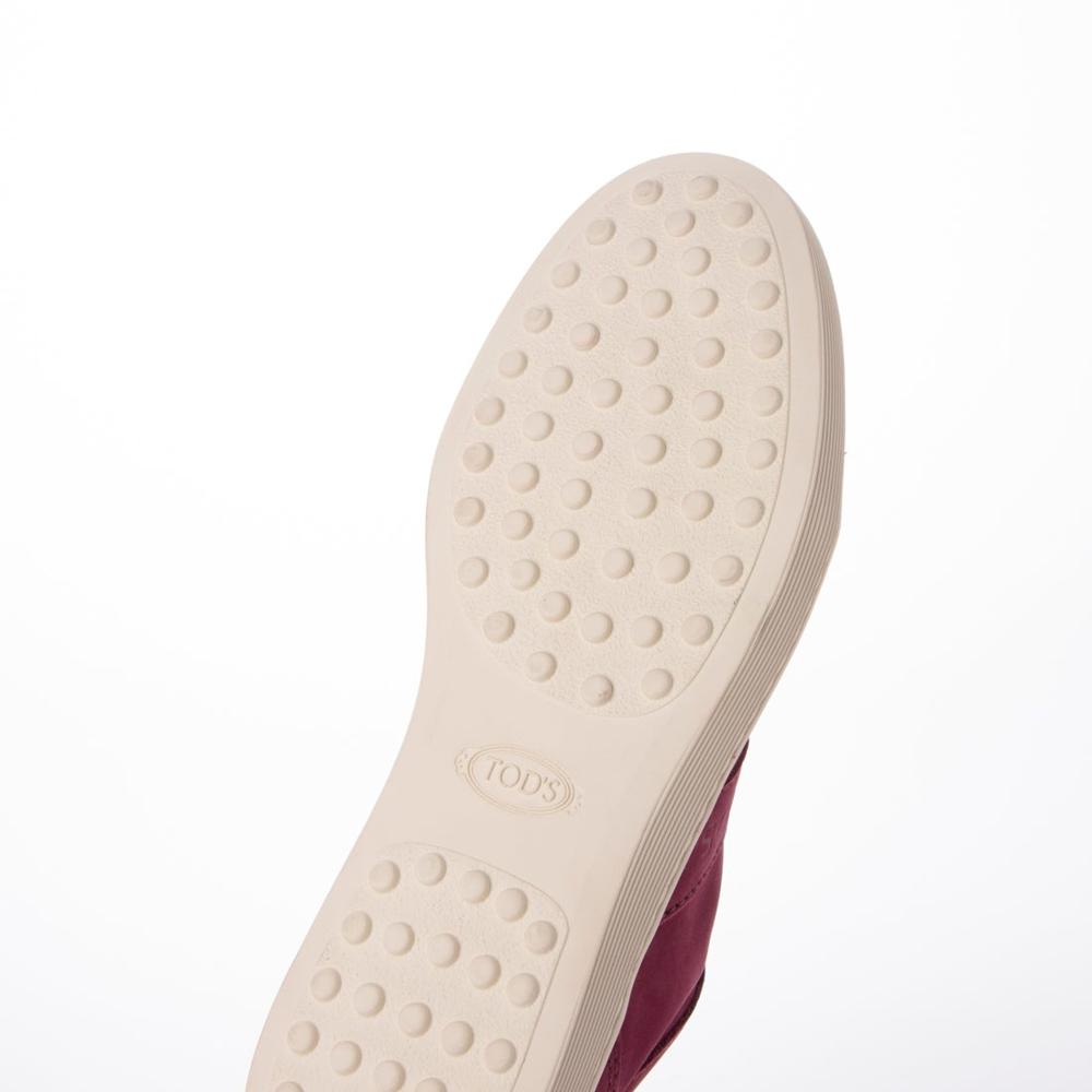 トッズ TOD'S シューズ スニーカー レディース SPORT CASSETTA JL POLACCO 06S PORPORA CH パープル スエード スウェード ロゴ シンプル 無地 XXW0JL0D88Z06SR403