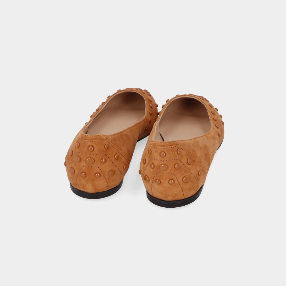 トッズ XXW22B0AB1ZHR0G807  パンプス  キャメル