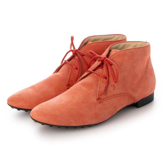 トッズ ショートブーツ XXW0ST00D80HR0G829 オレンジ