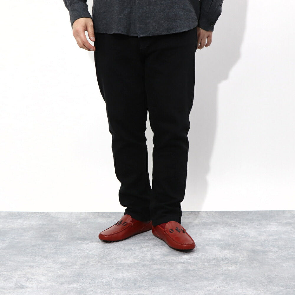 トッズ TODS ドライビングシューズ メンズ シューズ レザーシューズ ローファー モカシン ゴンミーニ レッド レザー 本革 フェラーリ XRM0EO0CT90BR0R007