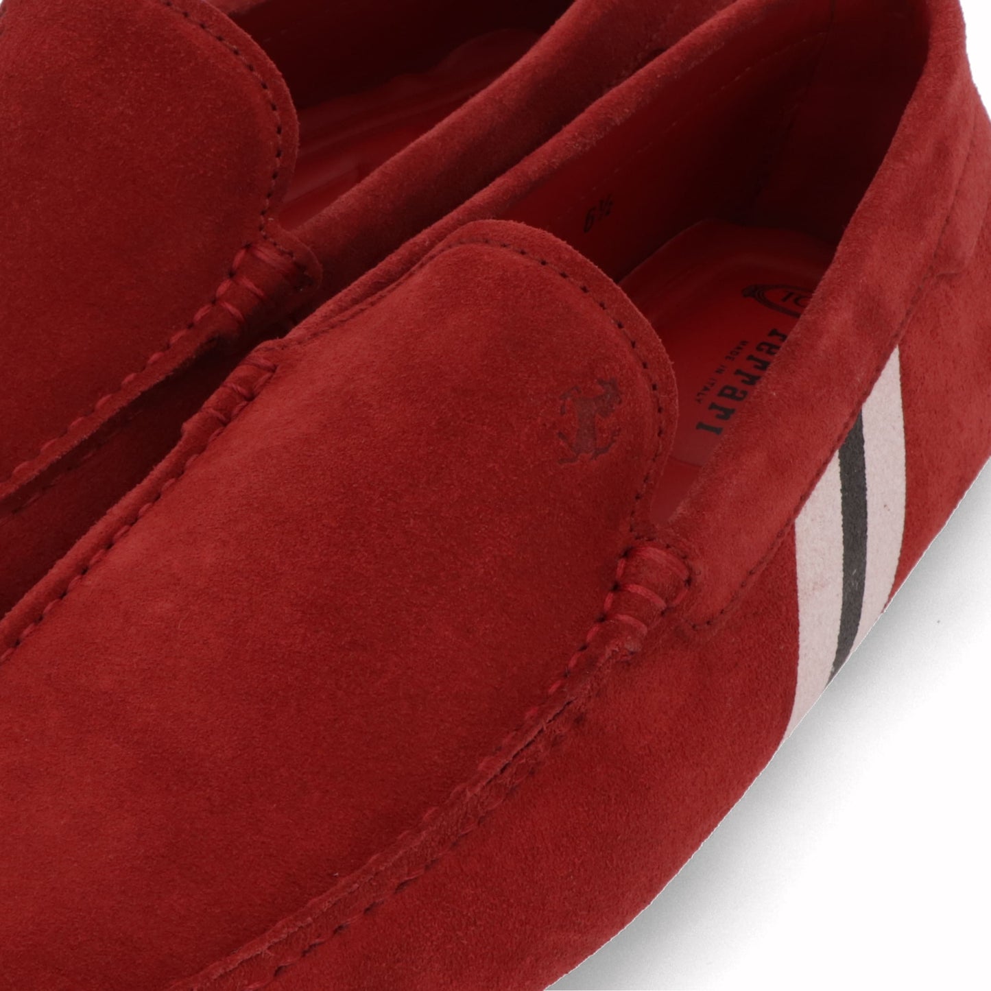 TOD’S ドライビングシューズ レッド ゴンミーニ フェラーリ