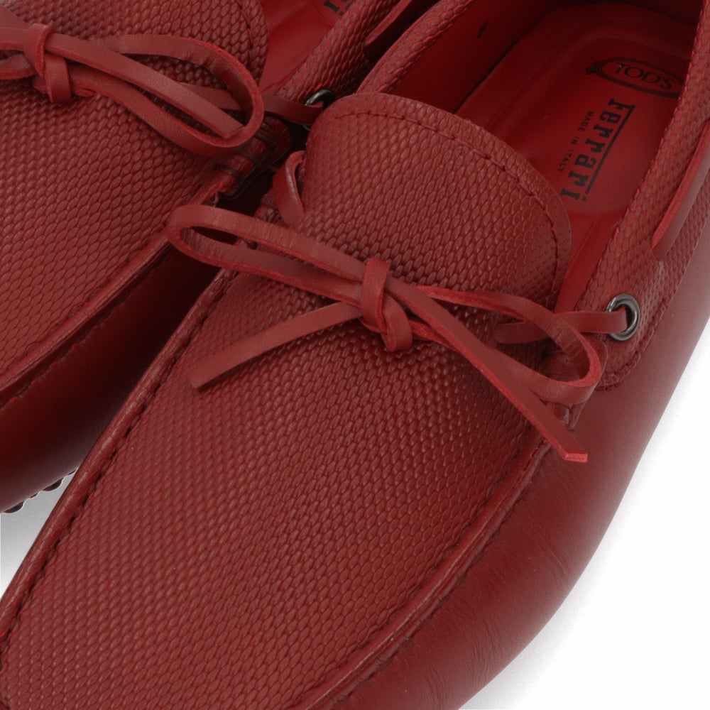 TOD’S ドライビングシューズ レッド ゴンミーニ フェラーリ