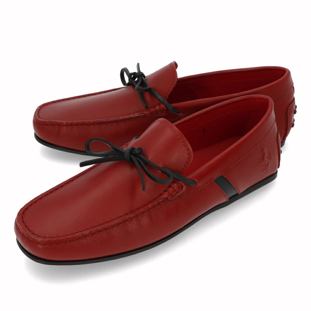 トッズ TOD'S シューズ レザーシューズ メンズ CITY GOMMINO CAV ALLINO 3D BRK レッド レザー ゴンミーニ ドライビングシューズ モカシン フェラーリ ロゴ リボン ブラック XRM0LR0X250BRK 058U