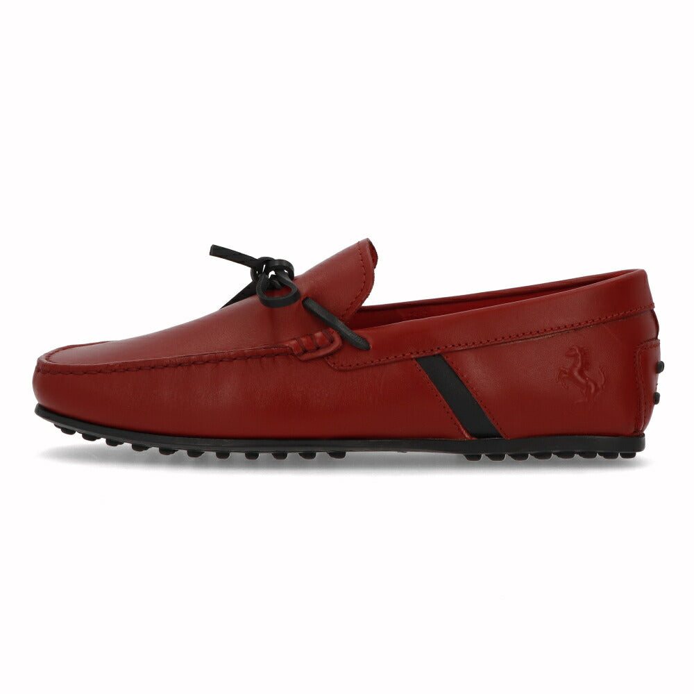 トッズ TOD'S シューズ レザーシューズ メンズ CITY GOMMINO CAV ALLINO 3D BRK レッド レザー ゴンミーニ ドライビングシューズ モカシン フェラーリ ロゴ リボン ブラック XRM0LR0X250BRK 058U