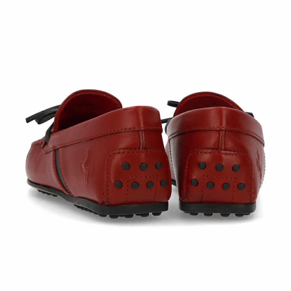 トッズ TOD'S シューズ レザーシューズ メンズ CITY GOMMINO CAV ALLINO 3D BRK レッド レザー ゴンミーニ ドライビングシューズ モカシン フェラーリ ロゴ リボン ブラック XRM0LR0X250BRK 058U