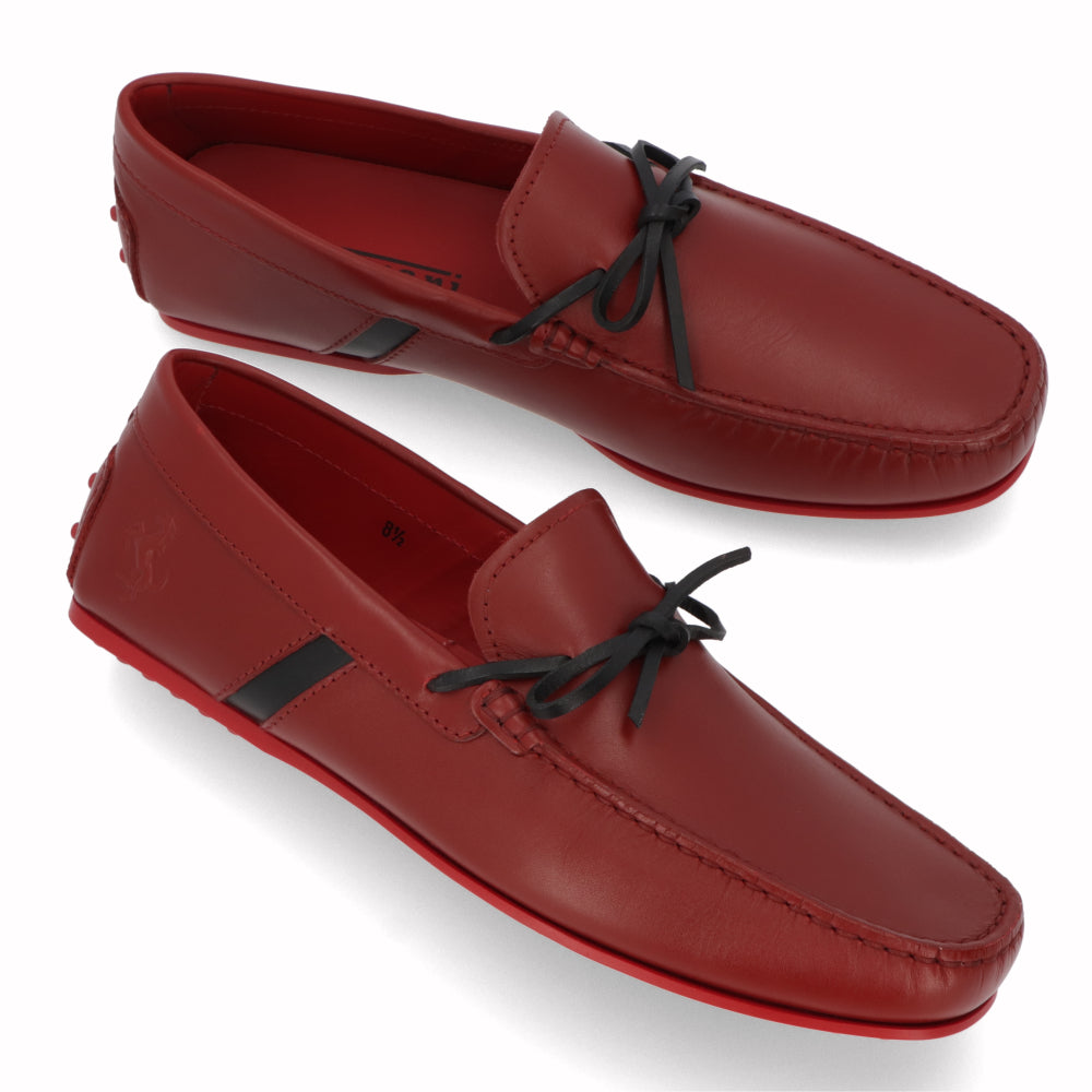 TOD’S ドライビングシューズ レッド ゴンミーニ フェラーリ