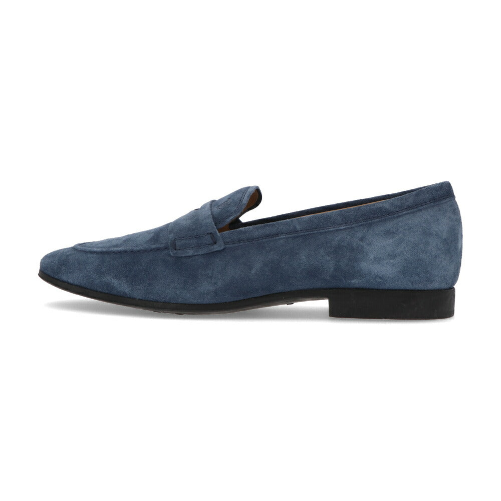 トッズ TOD'S シューズ レザーシューズ メンズ MOCASSINO GOMMA LEGGERA 06B BYE TIRRENO SC ブルー スエード ローファー ロゴ シンプル XXM06B0Y29ZBYE U614
