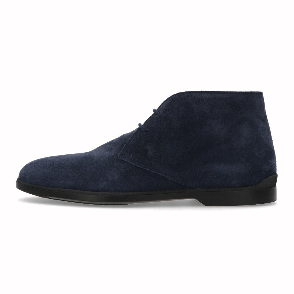 トッズ TOD'S シューズ レザーシューズ メンズ POLACCO CASUAL BUSINESS 07B R ネイビー スエード レースアップ チャッカブーツ デザートブーツ ハイカット XXM07B00D80RE0 U820