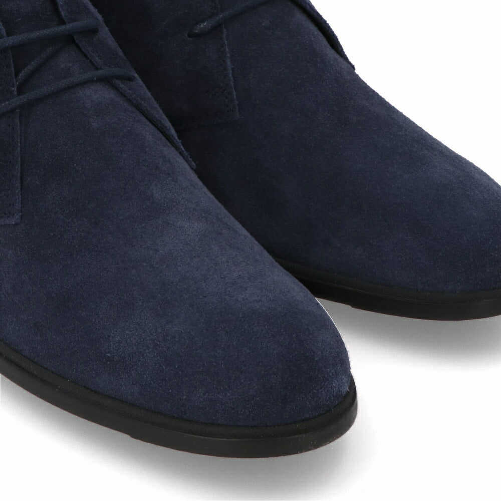 トッズ TOD'S シューズ レザーシューズ メンズ POLACCO CASUAL BUSINESS 07B R ネイビー スエード レースアップ チャッカブーツ デザートブーツ ハイカット XXM07B00D80RE0 U820