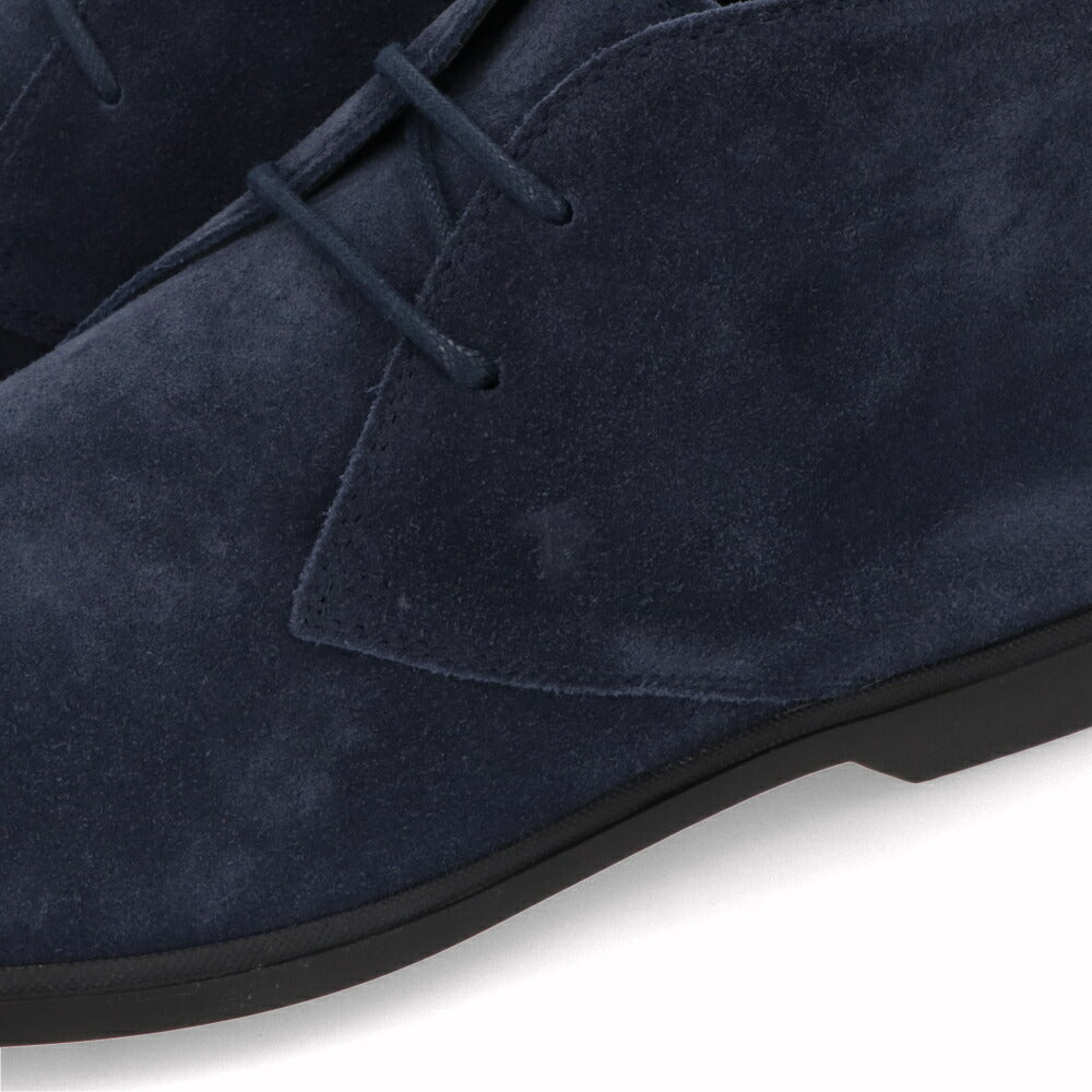 トッズ TOD'S シューズ レザーシューズ メンズ POLACCO CASUAL BUSINESS 07B R ネイビー スエード レースアップ チャッカブーツ デザートブーツ ハイカット XXM07B00D80RE0 U820