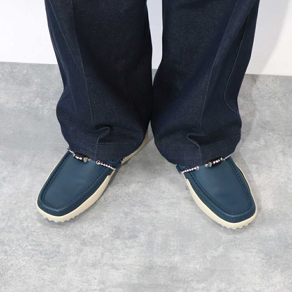 トッズ TODS ローファー メンズ シューズ レザーシューズ ネイビー レザー ゴンミーニ ドライビングシューズ モカシン XXM24C0CW00SFR U614