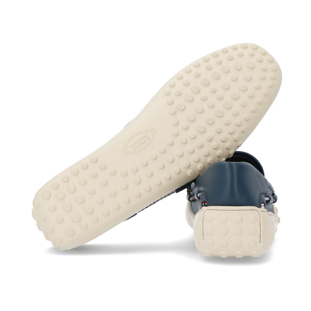 トッズ TODS ローファー メンズ シューズ レザーシューズ ネイビー レザー ゴンミーニ ドライビングシューズ モカシン XXM24C0CW00SFR U614