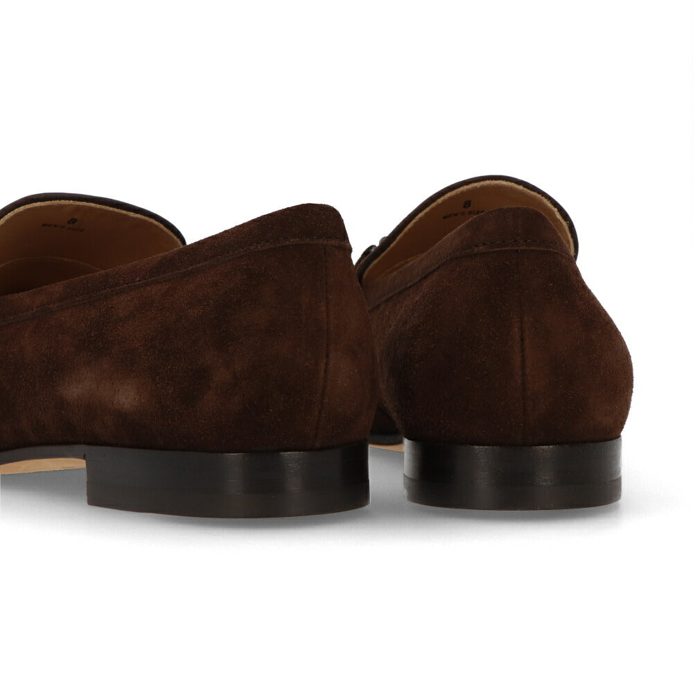 トッズ TOD'S シューズ レザーシューズ メンズ XXM50A0U090CCO S803 ダークブラウン スエード モカシン ブラウン スウェード ダブルT ロゴ MOCASSINO DOPPIA T FONDO CUOIO 50A CCO FONDENTE