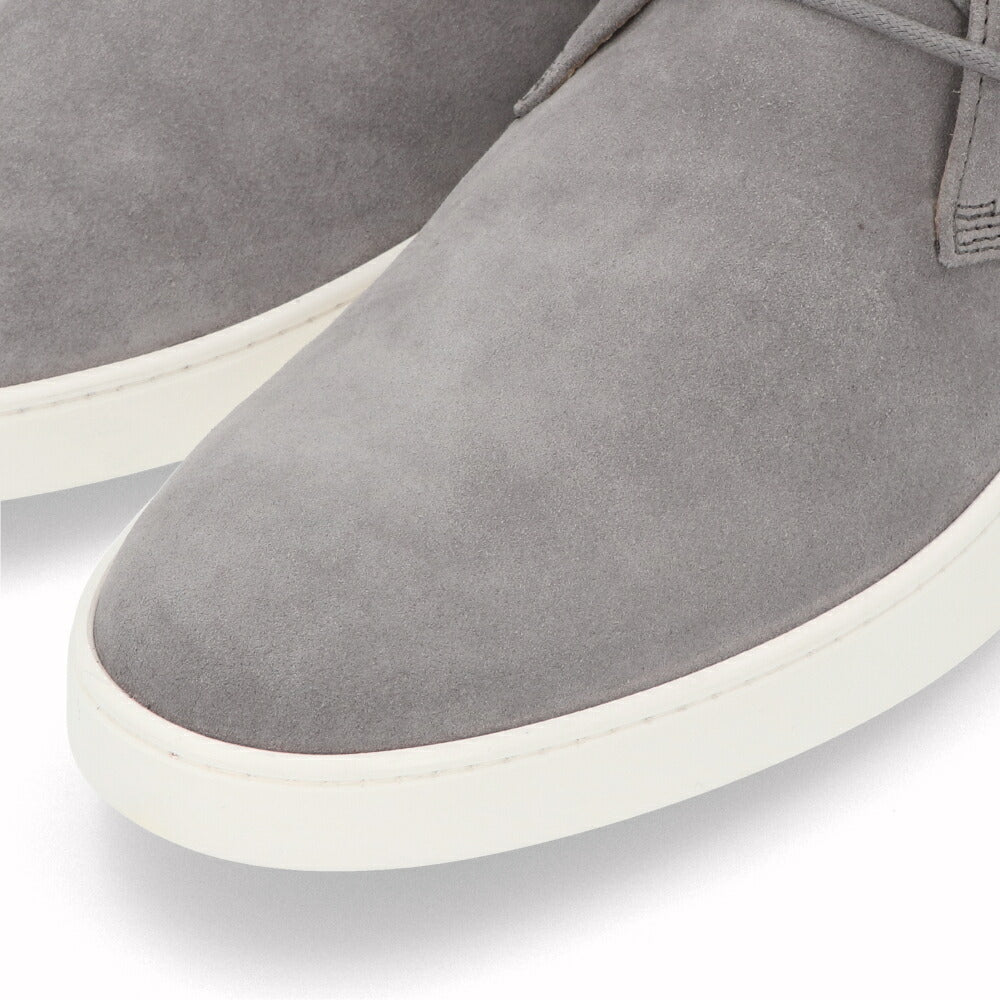 トッズ TOD'S シューズ レザーシューズ メンズ POLACCO CASSETTA CASUAL BICOL 52B RE0 グレー スエード ハイカット ブーツ カジュアル シンプル リボン ツートン XXM52B0AW50RE0 01OZ