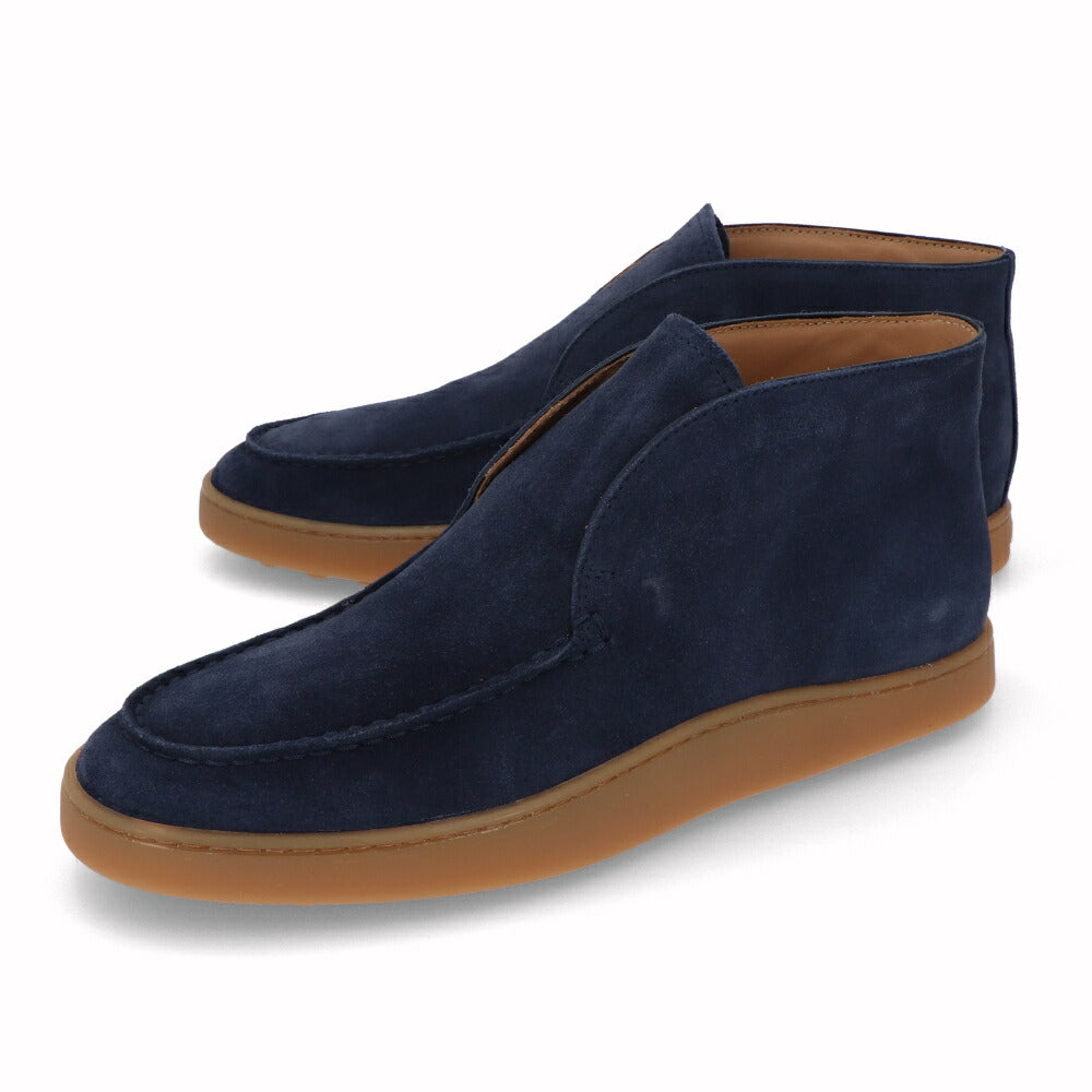 トッズ TOD'S シューズ レザーシューズ メンズ POLACCO ELASTICO CASUAL BICOL 52B RE0 GALASSIA ネイビー スエード チャッカブーツ デザートブーツ ハイカット ブーツ カジュアル シンプル XXM52B0CW20RE0 U820