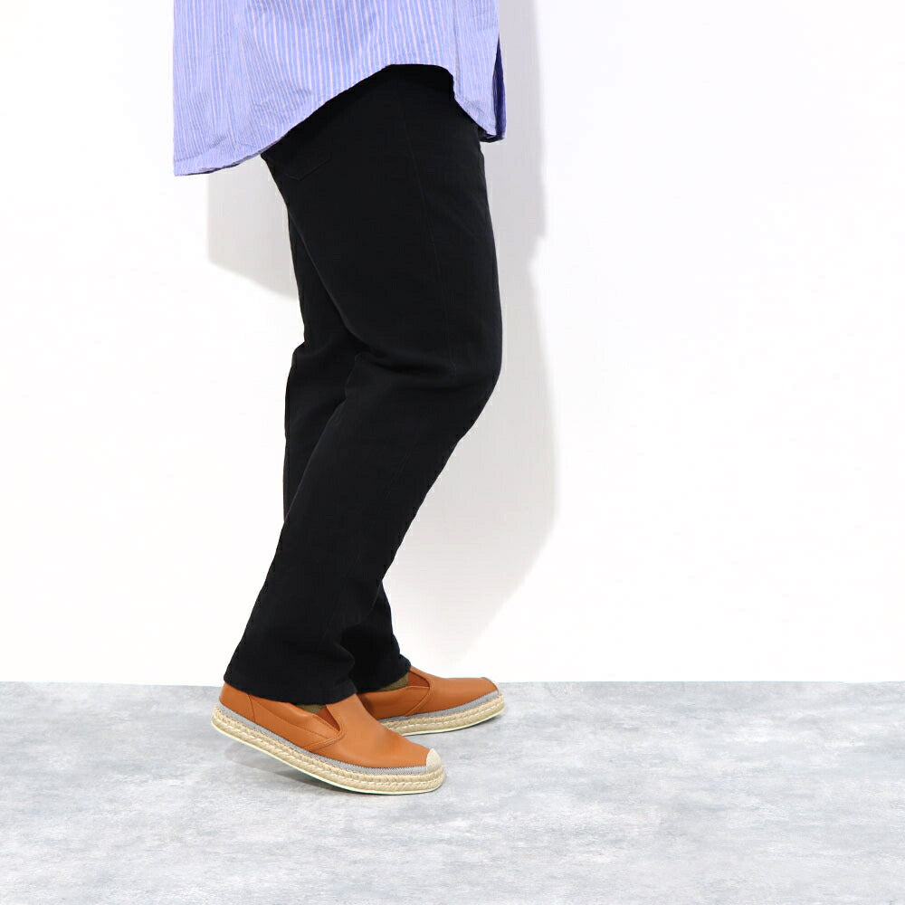トッズ TOD'S シューズ レザーシューズ メンズ PANTOFOLA ESP 66B NFV BRANDY ECRU ブラウン レザー エスパドリーユ スリッポンシューズ レザー 本革 ローファー XXM66B0CN60NFV 245A