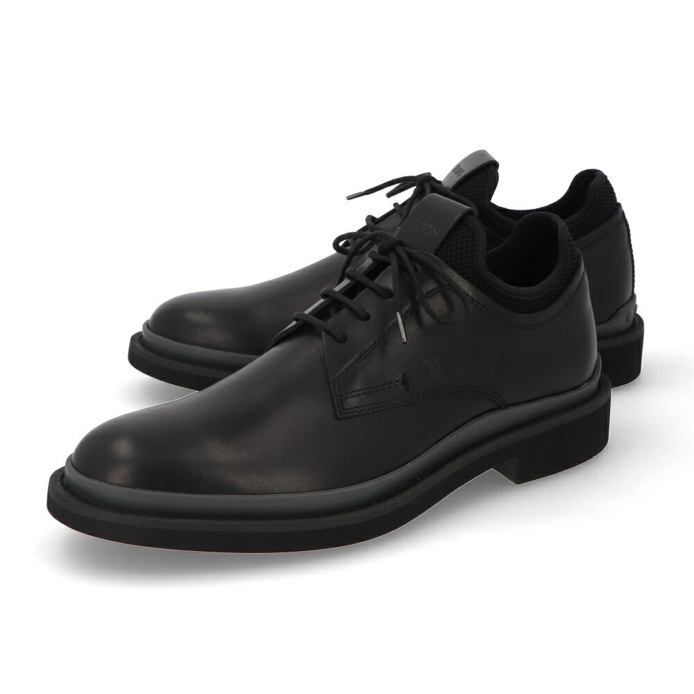 トッズ TOD'S シューズ レザーシューズ メンズ ALL NEOPRENE URBAN 89B M51 NERO ブラック レザー メッシュ レースアップデザート デザートブーツ ドレスシューズ 本革 ロゴ リボン XXM89B0BZ60M5I B999