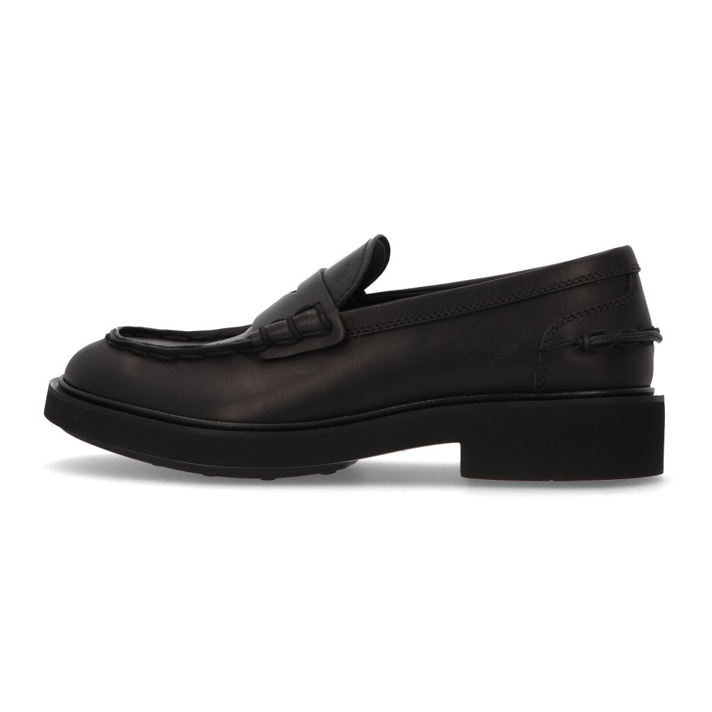 トッズ TOD'S シューズ レザーシューズ メンズ MOCASSINO EXTRALIGHT 92C WoX NERO ブラック レザー モカシン 革靴 本革 ローファー ロゴ シンプル 厚底 レースアップシューズ XXM92C0DS20WOX B999